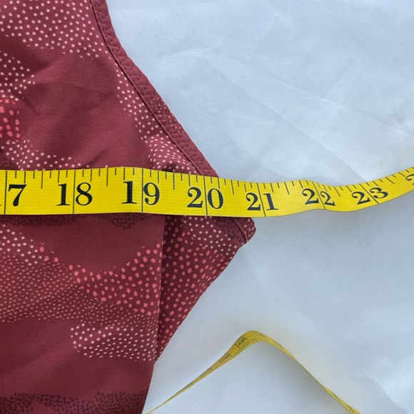 Kuhl XL Red Camo Sleeveless Dress Outdoor Drawstring Pockets Athletic Travel - Picture 6 of 7